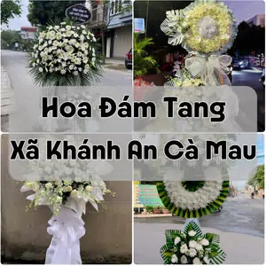 Đặt Hoa Đám Tang Xã Khánh An Cà Mau | Giao Hoa Nhanh