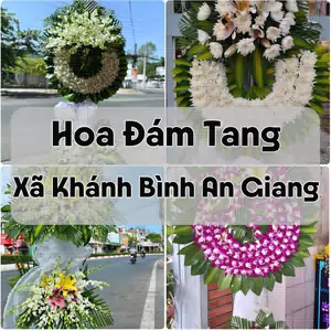 Đặt Hoa Đám Tang Xã Khánh Bình An Giang | Hoa Chia Buồn