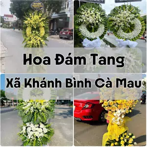 Đặt Hoa Đám Tang Xã Khánh Bình Cà Mau | Hoa Tang Lễ
