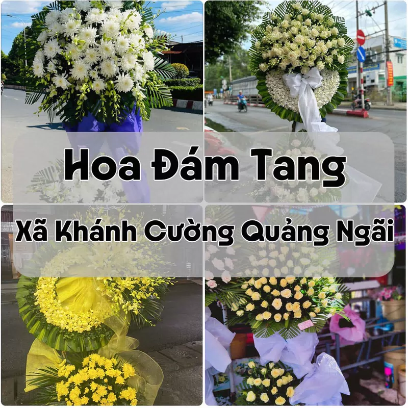 Đặt Hoa Đám Tang Xã Khánh Cường Quảng Ngãi | Đặt Hoa Viếng