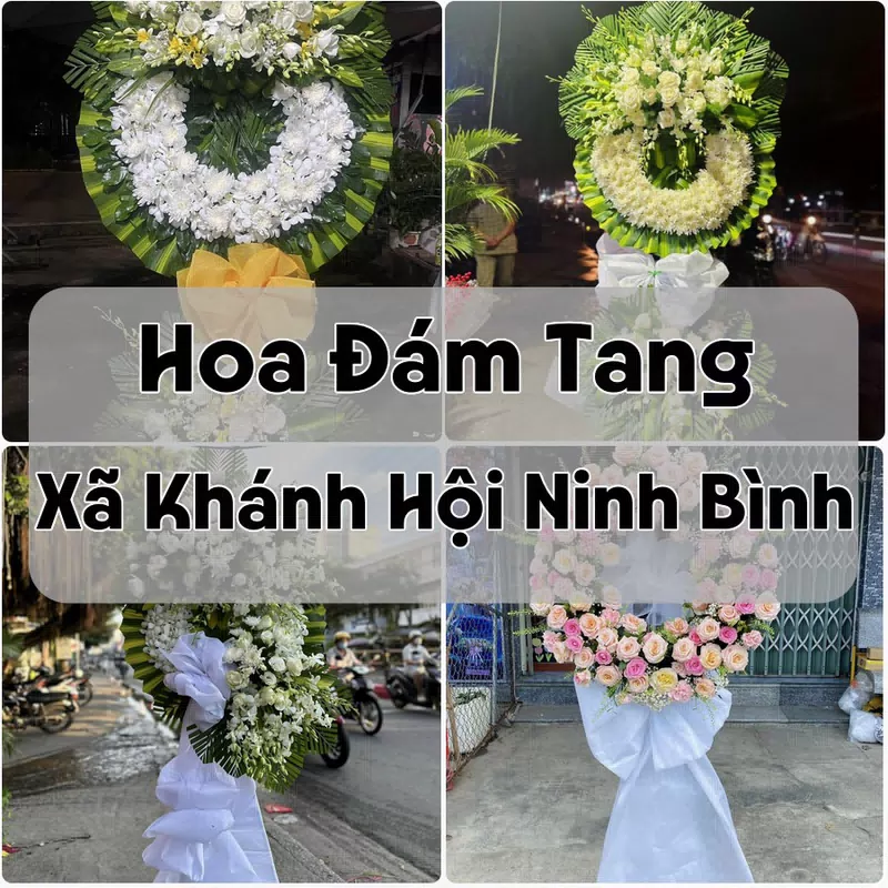 Đặt Hoa Đám Tang Xã Khánh Hội Ninh Bình | Đặt Hoa Nhanh