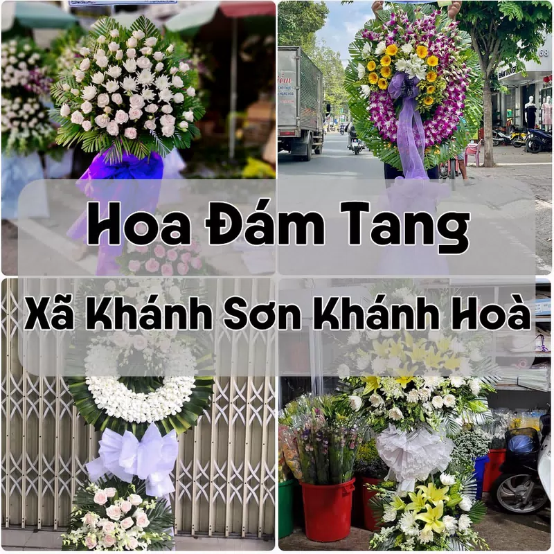 Đặt Hoa Đám Tang Xã Khánh Sơn Khánh Hoà | Hoa Tang Lễ
