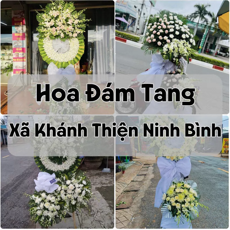 Đặt Hoa Đám Tang Xã Khánh Thiện Ninh Bình | Đặt Hoa Nhanh