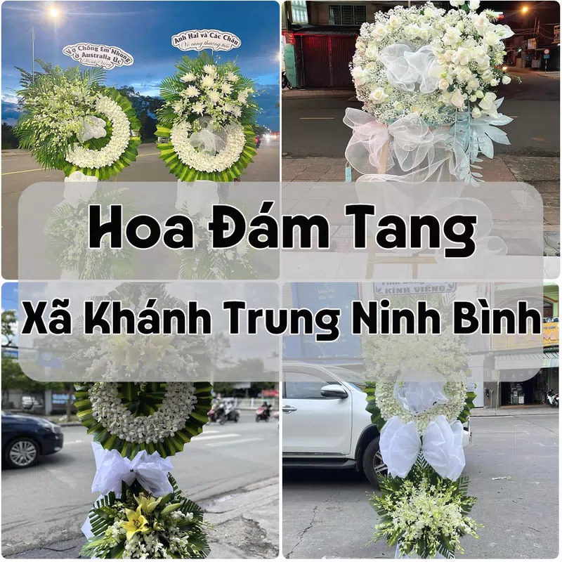 Đặt Hoa Đám Tang Xã Khánh Trung Ninh Bình | Đặt Hoa Viếng