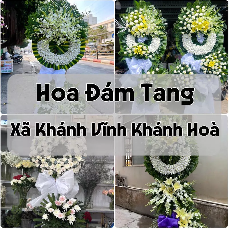 Đặt Hoa Đám Tang Xã Khánh Vĩnh Khánh Hoà | Giao Hoa Nhanh