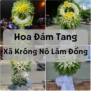 Đặt Hoa Đám Tang Xã Krông Nô Lâm Đồng | Hoa Tang Lễ