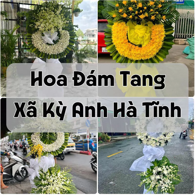 Đặt Hoa Đám Tang Xã Kỳ Anh Hà Tĩnh | Đặt Hoa Viếng