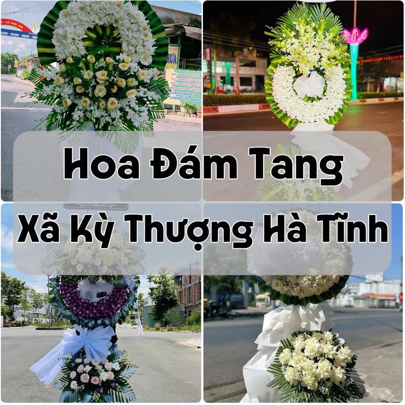 Đặt Hoa Đám Tang Xã Kỳ Thượng Hà Tĩnh | Giao Tận Nơi