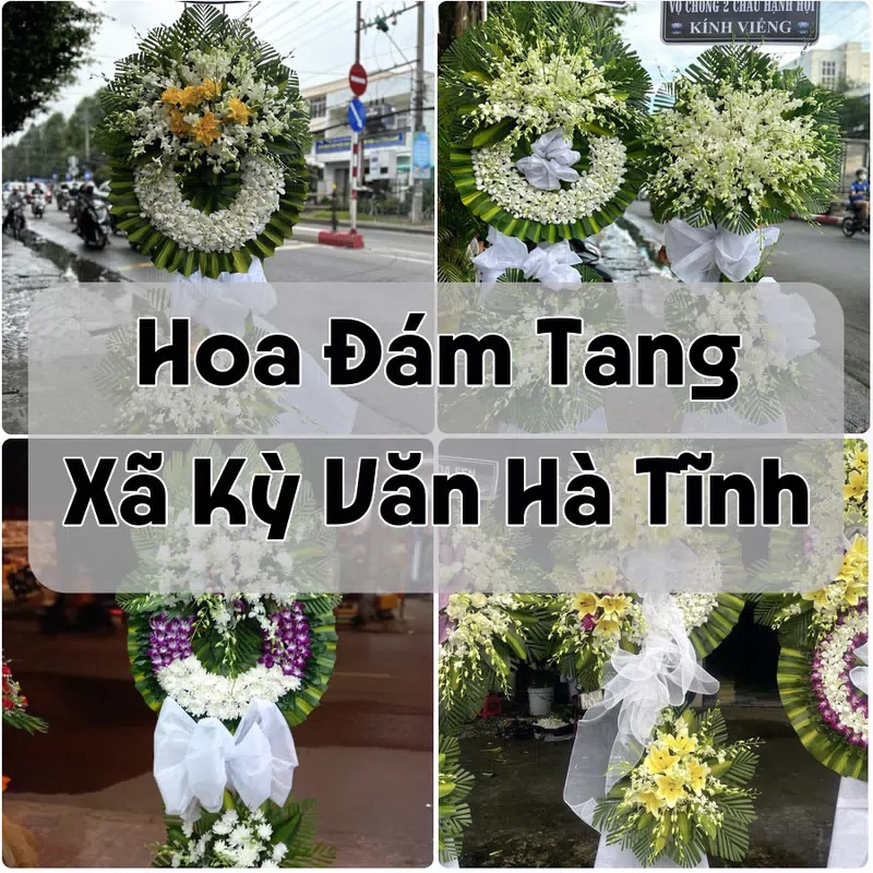 Đặt Hoa Đám Tang Xã Kỳ Văn Hà Tĩnh | Đặt Hoa Viếng