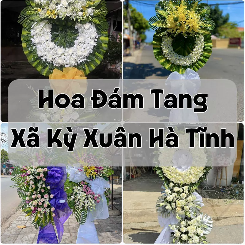 Đặt Hoa Đám Tang Xã Kỳ Xuân Hà Tĩnh | Hoa Tang Lễ