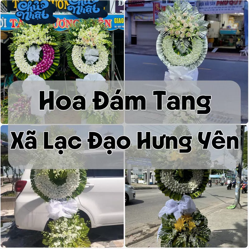 Đặt Hoa Đám Tang Xã Lạc Đạo Hưng Yên | Giao Tận Nơi