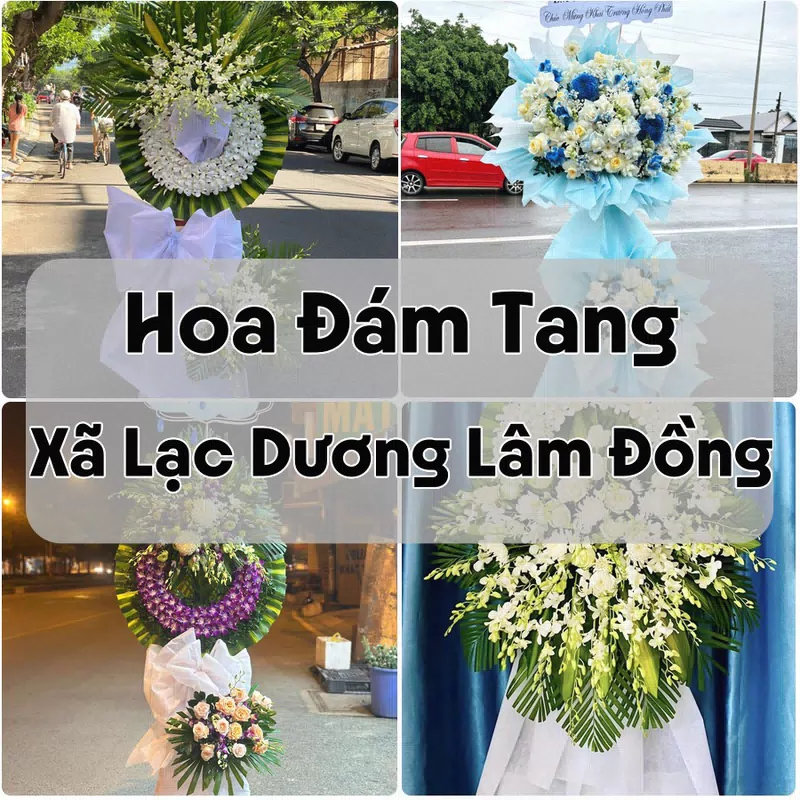 Đặt Hoa Đám Tang Xã Lạc Dương Lâm Đồng | Giao Hoa Nhanh