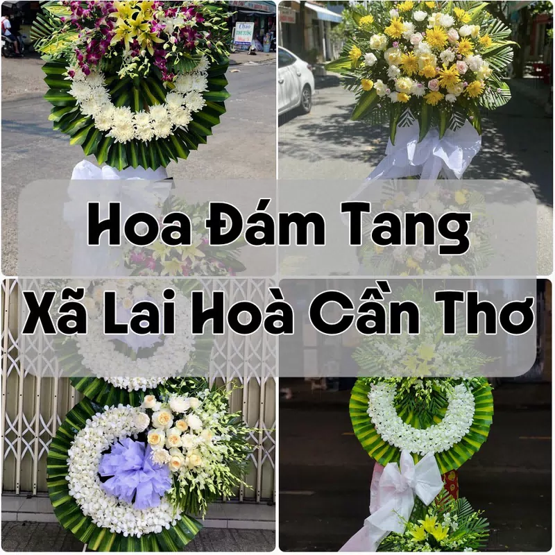 Đặt Hoa Đám Tang Xã Lai Hoà Cần Thơ | Giao Hoa Nhanh