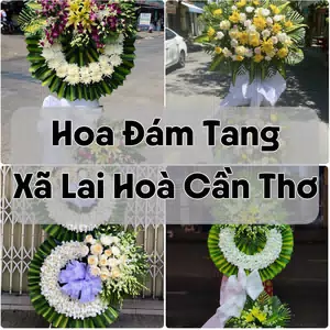 Đặt Hoa Đám Tang Xã Lai Hoà Cần Thơ | Giao Hoa Nhanh
