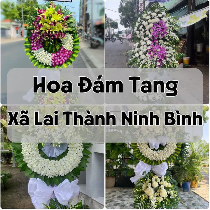 Đặt Hoa Đám Tang Xã Lai Thành Ninh Bình | Giao Tận Nơi