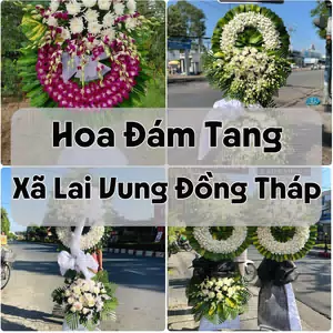 Đặt Hoa Đám Tang Xã Lai Vung Đồng Tháp | Đặt Hoa Nhanh