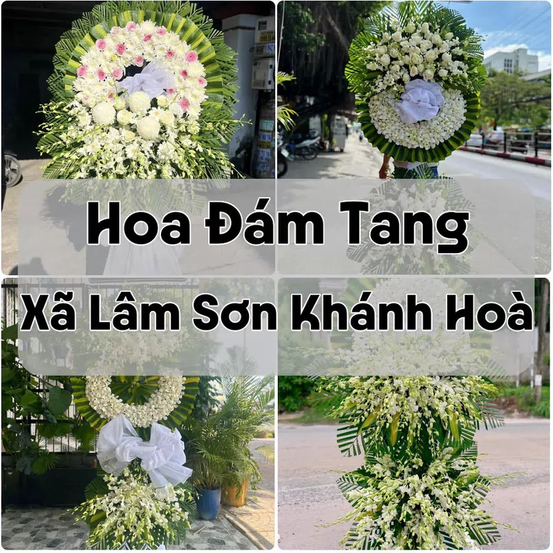 Đặt Hoa Đám Tang Xã Lâm Sơn Khánh Hoà | Đặt Hoa Nhanh