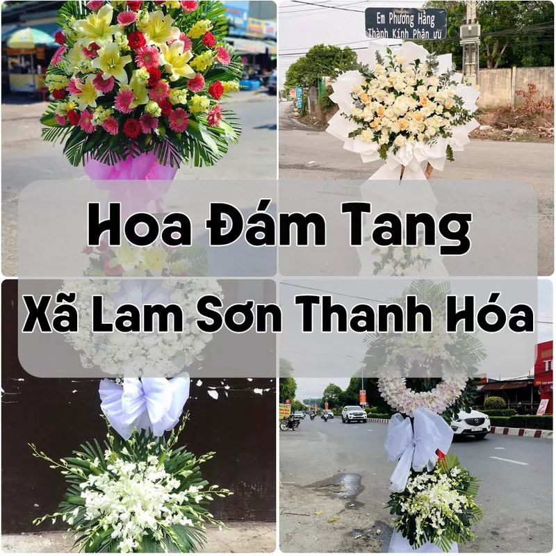 Đặt Hoa Đám Tang Xã Lam Sơn Thanh Hóa | Giao Hoa Nhanh