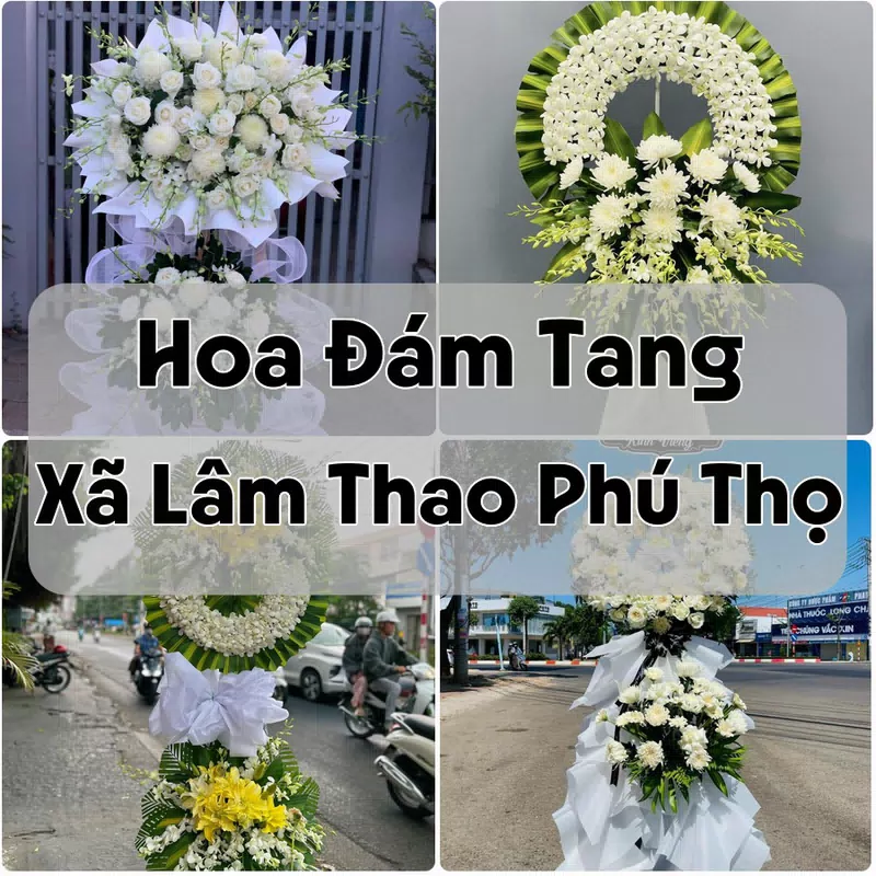 Đặt Hoa Đám Tang Xã Lâm Thao Phú Thọ | Đặt Hoa Viếng