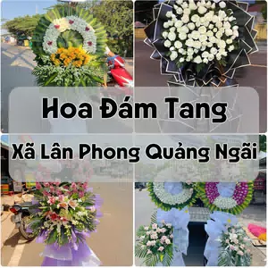 Đặt Hoa Đám Tang Xã Lân Phong Quảng Ngãi | Hoa Tang Lễ