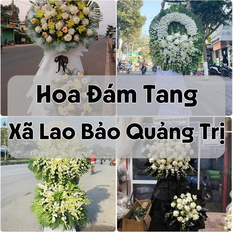 Đặt Hoa Đám Tang Xã Lao Bảo Quảng Trị | Giao Tận Nơi