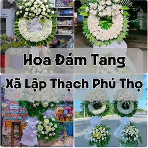 Đặt Hoa Đám Tang Xã Lập Thạch Phú Thọ | Giao Tận Nơi