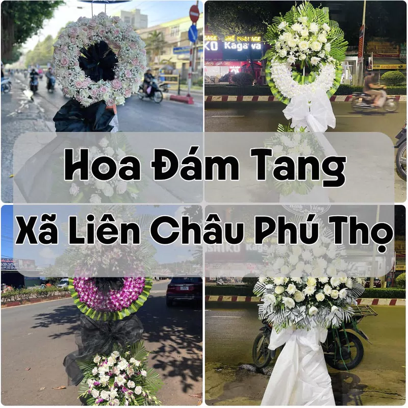 Đặt Hoa Đám Tang Xã Liên Châu Phú Thọ | Hoa Chia Buồn