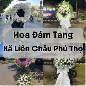 Đặt Hoa Đám Tang Xã Liên Châu Phú Thọ | Hoa Chia Buồn