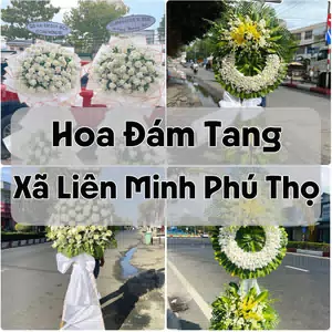 Đặt Hoa Đám Tang Xã Liên Minh Phú Thọ | Hoa Tang Lễ
