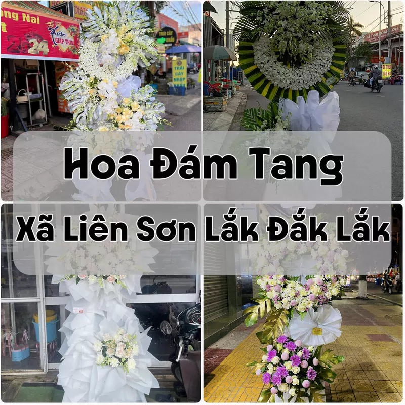 Đặt Hoa Đám Tang Xã Liên Sơn Lắk Đắk Lắk | Đặt Hoa Viếng