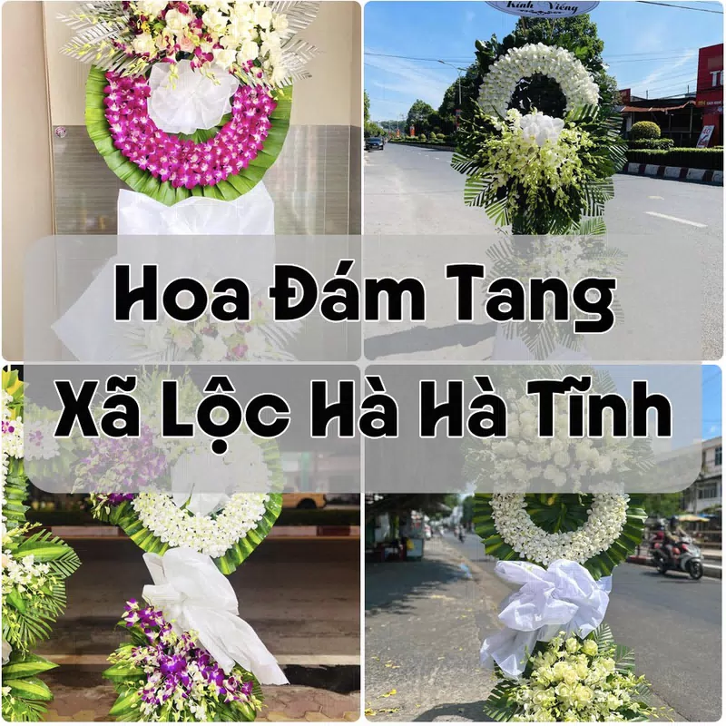 Đặt Hoa Đám Tang Xã Lộc Hà Hà Tĩnh | Đặt Hoa Nhanh