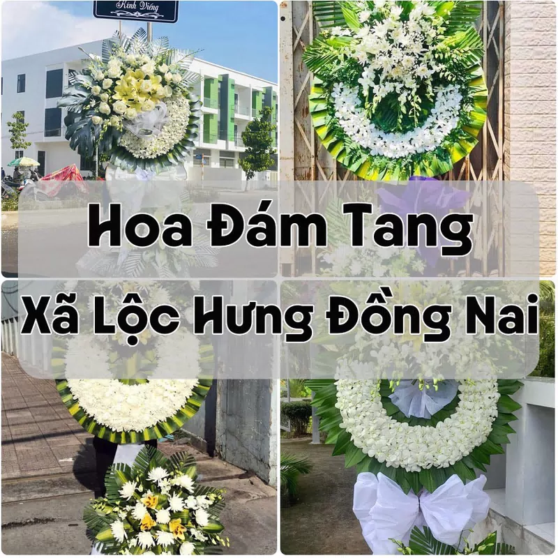 Đặt Hoa Đám Tang Xã Lộc Hưng Đồng Nai | Hoa Chia Buồn