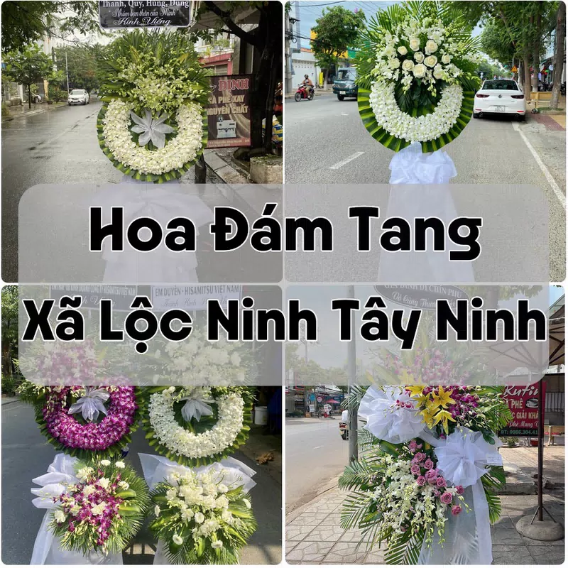 Đặt Hoa Đám Tang Xã Lộc Ninh Tây Ninh | Hoa Tang Lễ