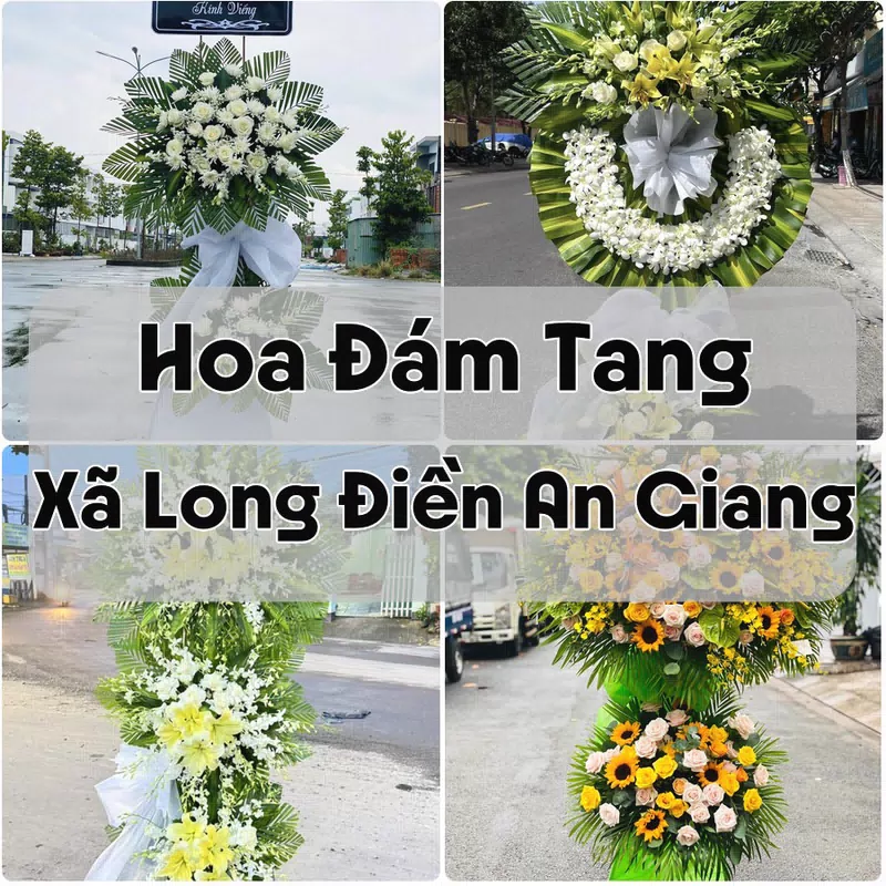 Đặt Hoa Đám Tang Xã Long Điền An Giang | Hoa Chia Buồn