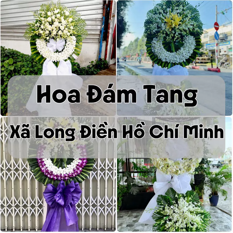 Đặt Hoa Đám Tang Xã Long Điền Hồ Chí Minh | Đặt Hoa Nhanh