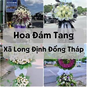 Đặt Hoa Đám Tang Xã Long Định Đồng Tháp | Hoa Chia Buồn