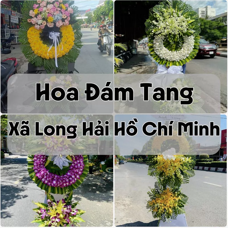 Đặt Hoa Đám Tang Xã Long Hải Hồ Chí Minh | Đặt Hoa Viếng