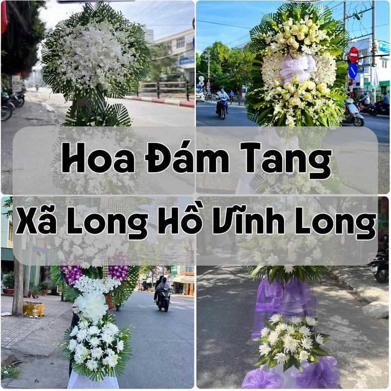Đặt Hoa Đám Tang Xã Long Hồ Vĩnh Long | Giao Hoa Nhanh