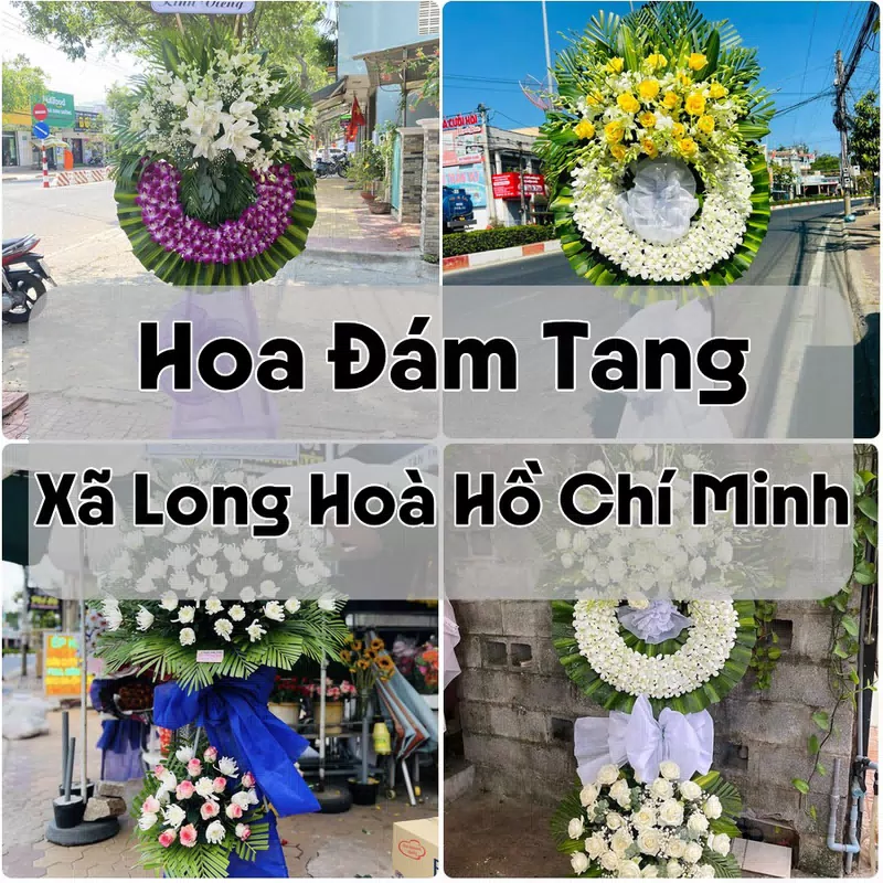 Đặt Hoa Đám Tang Xã Long Hoà Hồ Chí Minh | Hoa Chia Buồn