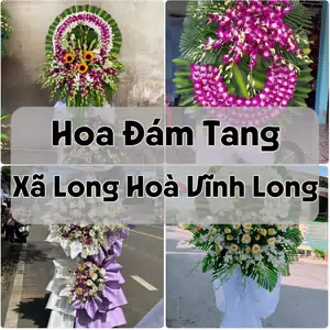 Đặt Hoa Đám Tang Xã Long Hoà Vĩnh Long | Hoa Chia Buồn