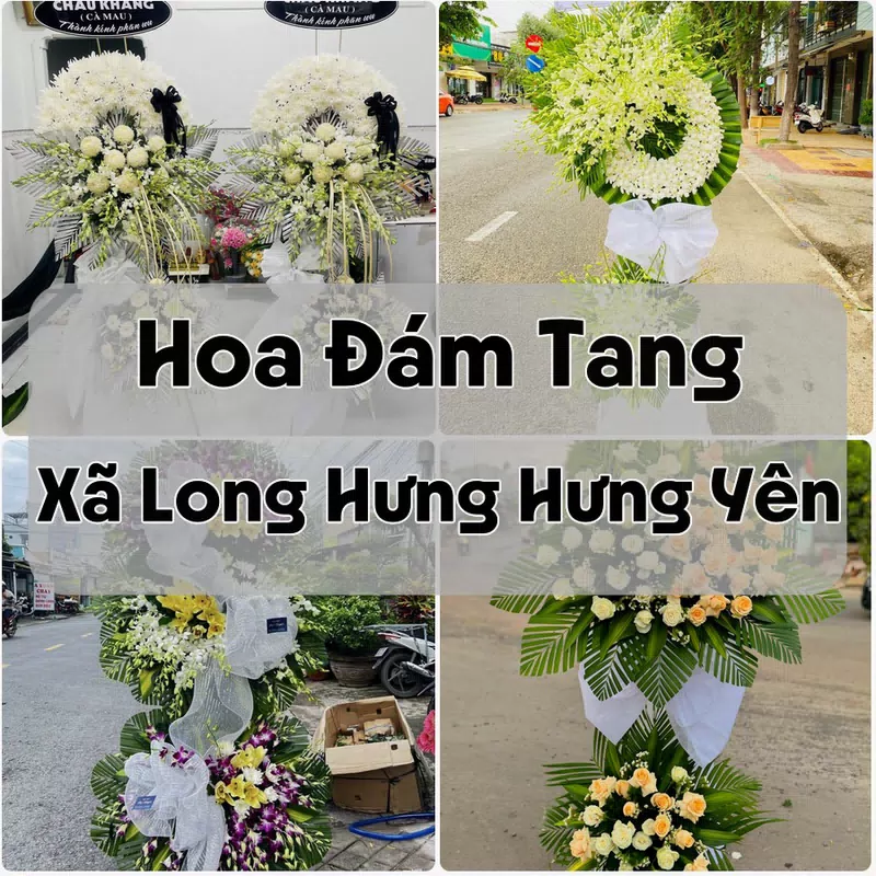 Đặt Hoa Đám Tang Xã Long Hưng Hưng Yên | Hoa Tang Lễ