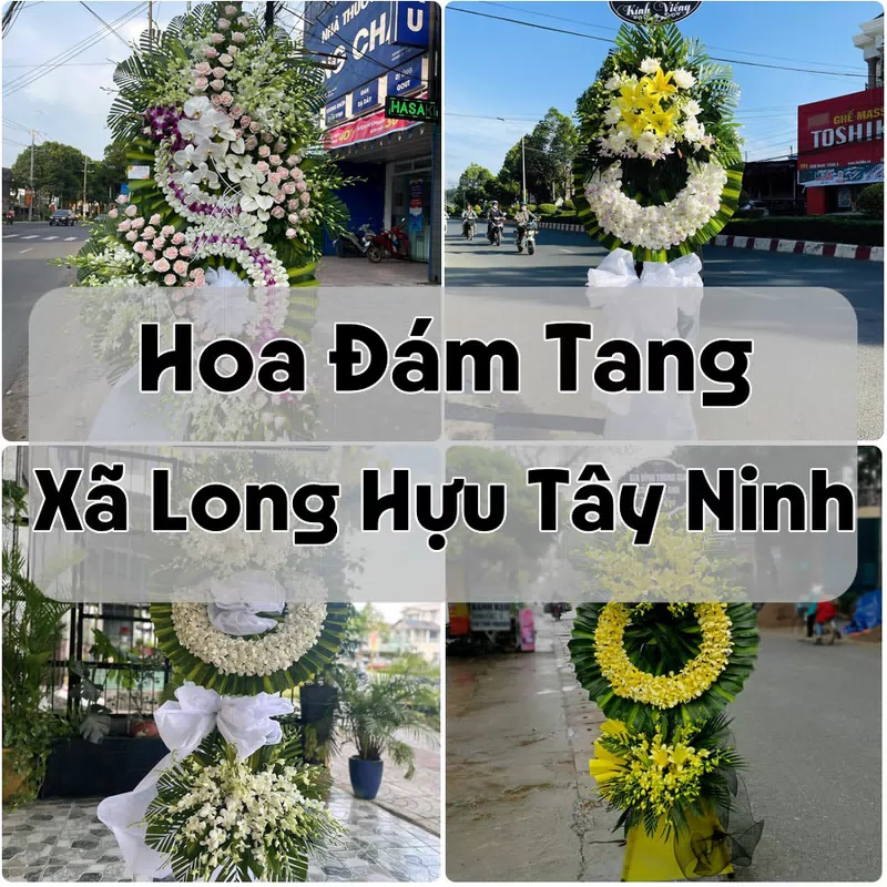 Đặt Hoa Đám Tang Xã Long Hựu Tây Ninh | Đặt Hoa Nhanh