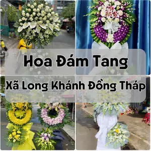 Đặt Hoa Đám Tang Xã Long Khánh Đồng Tháp | Đặt Hoa Nhanh