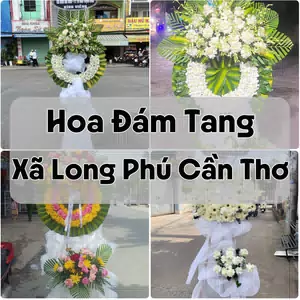 Đặt Hoa Đám Tang Xã Long Phú Cần Thơ | Hoa Chia Buồn