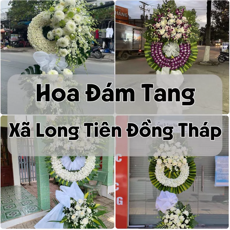Đặt Hoa Đám Tang Xã Long Tiên Đồng Tháp | Đặt Hoa Nhanh