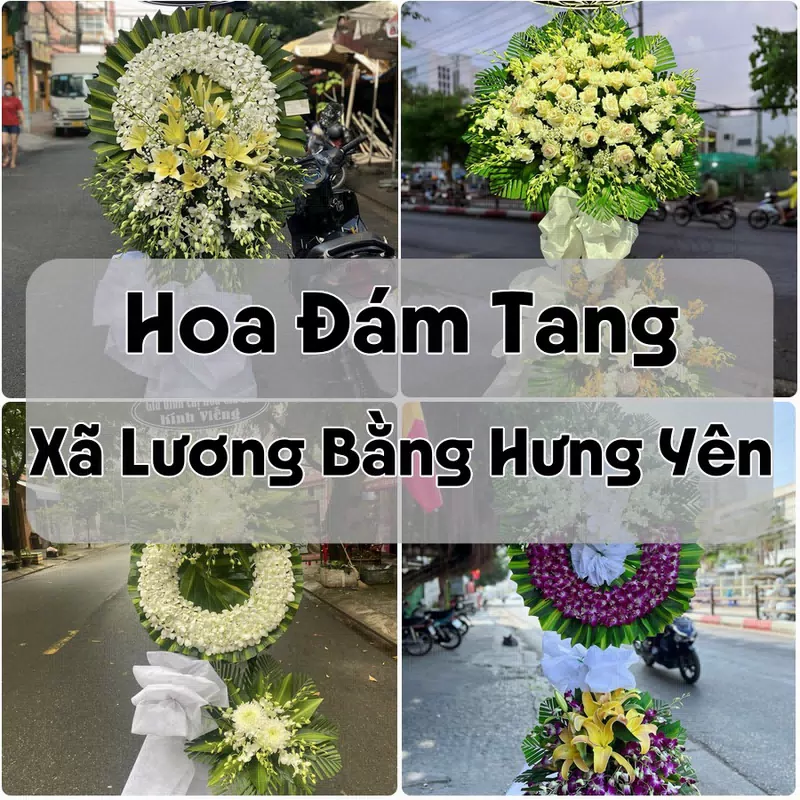 Đặt Hoa Đám Tang Xã Lương Bằng Hưng Yên | Hoa Chia Buồn