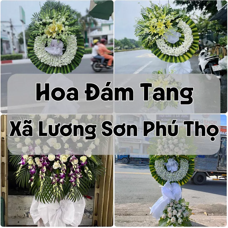 Đặt Hoa Đám Tang Xã Lương Sơn Phú Thọ | Đặt Hoa Viếng