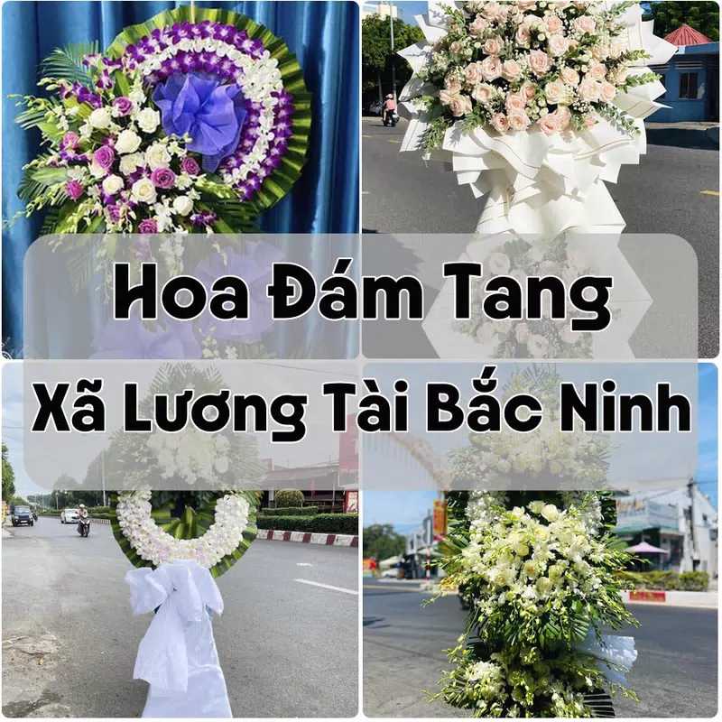 Đặt Hoa Đám Tang Xã Lương Tài Bắc Ninh | Giao Hoa Nhanh