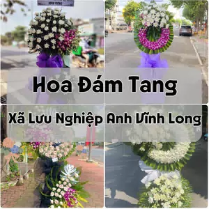 Đặt Hoa Đám Tang Xã Lưu Nghiệp Anh Vĩnh Long | Hoa Tang Lễ