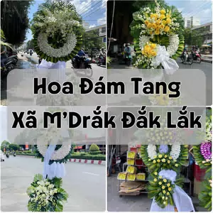 Đặt Hoa Đám Tang Xã M’Drắk Đắk Lắk | Giao Hoa Nhanh